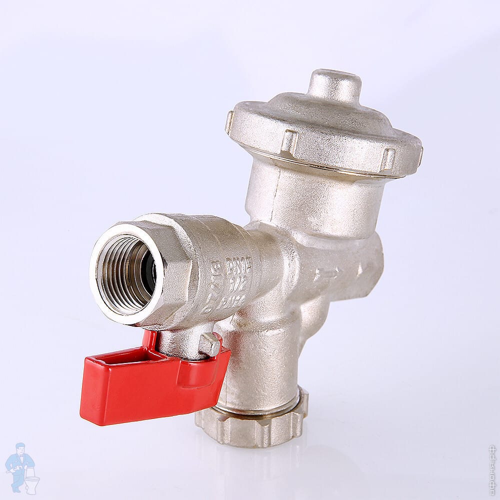 !Кран 1/2\"ВВ VALTEC КФРД универсальный, c фильтром и редуктором ...