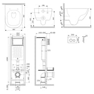 �������� ����������� AM.PM ErgoFit ������� L ����� + ��������� ������ Above Aquaspin � �������� IS110101.9X1900