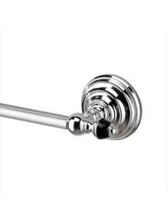 Полотенцедержатель-штанга Devon&Devon Black Diamond BLKD508CR, L-615 мм, хром+черный