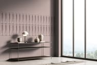 Обои виниловые на флизелине Marburg Shades Iconic (0,53х10,05) геометрия, розовые 34479 (рул.)