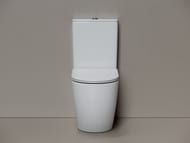Унитаз-компакт Ceramicanova Мия (Mia) Торнадо с бачком сиденье микролифт белый арт CN1801T