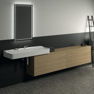 ����� ��� �������� Ideal Standard CONCA (2385x372x550) 4 �����, ������� ����, �� ����������� T4341Y6