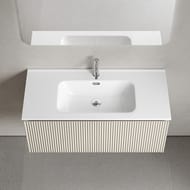 Тумба подвесная SANCOS Snob R 1.0 995х445х406, 1 ящик, доводчик, Beige Soft ,SNR1.0100CE