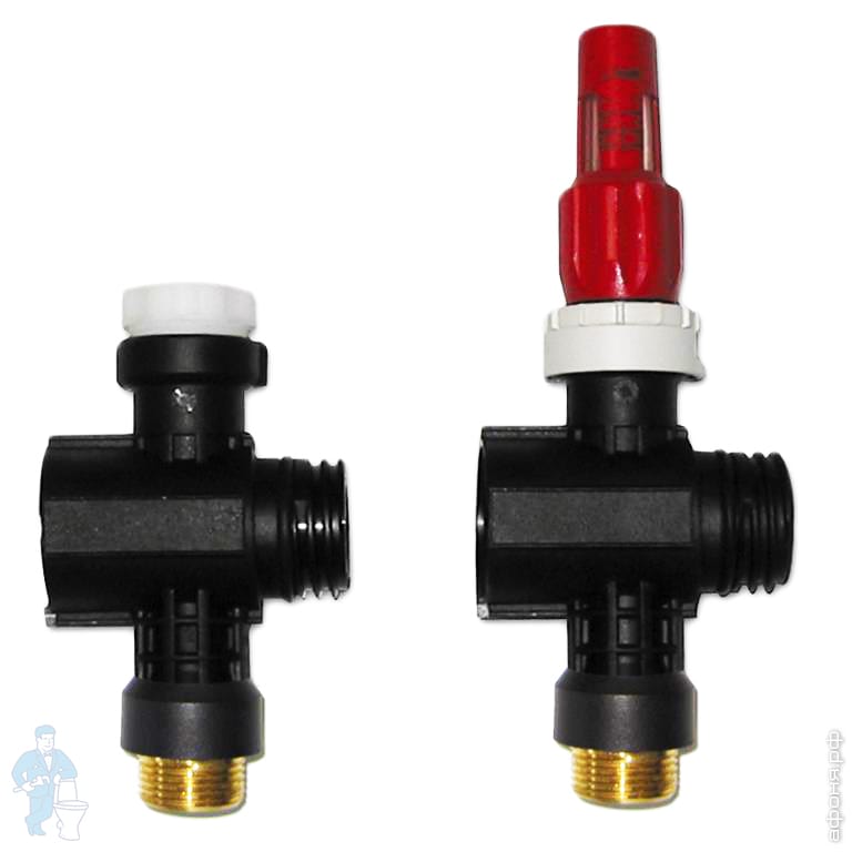 Модульный пластиковый коллектор UPONOR PRO 1 с расходомером, 1 петля ...