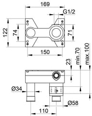���������� ����� Keuco ��� �������������, ������������ ���������� 59916 000070