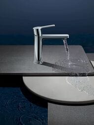 Смеситель Grohe Lineare New 23106001 для умывальника, S-Size, с донным клапаном