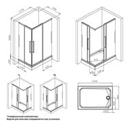 ������� ���������� AM.PM Func Square Slide 878�1178�2000 ������/������ ���������� W84G-403-12090-B�