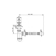 ����� ��� ����������� Alcaplast A41+A710 � ������ ����������� A41 Flexi