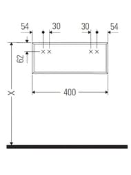 ����� Duravit Zencha 161�400�140��, ����� ������� ZE1210084840000