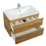 Тумба под раковину BelBagno ALBANO (1000х450х500) подвесная, Rovere Rustico ALBANO-1000-2C-SO-RR