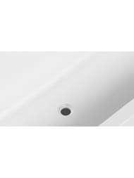 Ванна встраиваемая Salini Orlanda Axis (1804х800х600) иск.камень, S-Sense, матовая 103212MF