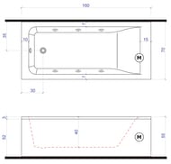 ����� ��������� Gruppo Treesse App 160 V4262 1600�700�550 �������������, ����������� 6 ��������