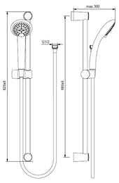 ������� �������� VIDIMA ���� S BA208AA ����� 80�� 3 ������, ������ 600��, ����� Ultraflex 1750��