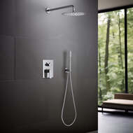 Душевой комплект для душа Aquatek Оберон AQ1272CR хром