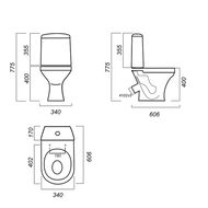 ������ ������� ������ ������ �������� (606�775�330) ����� ������,������ �����,� ��������,����� WC.CC/Attica/1-P/WHT.G/S1