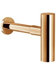 Сифон NOBILI для умывальника, без выпуска, G1 1/4" х 32, красное золото AV00107/10RCP