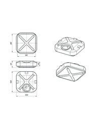 ��� ��� ���� Rostok 200� (320�1000�1000) � ������  201.2000.899.3