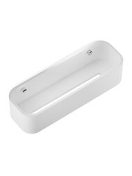 Полка душевая Decor Walther STONE DCT30 ширина 300 мм, цвет: белый/хром 0973854