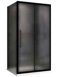 Душевой уголок ABBER Schwarzer Diamant AG30160BMH-S90BM (1600х900х1950) стекло 6мм,мат./черный — миниатюра 1