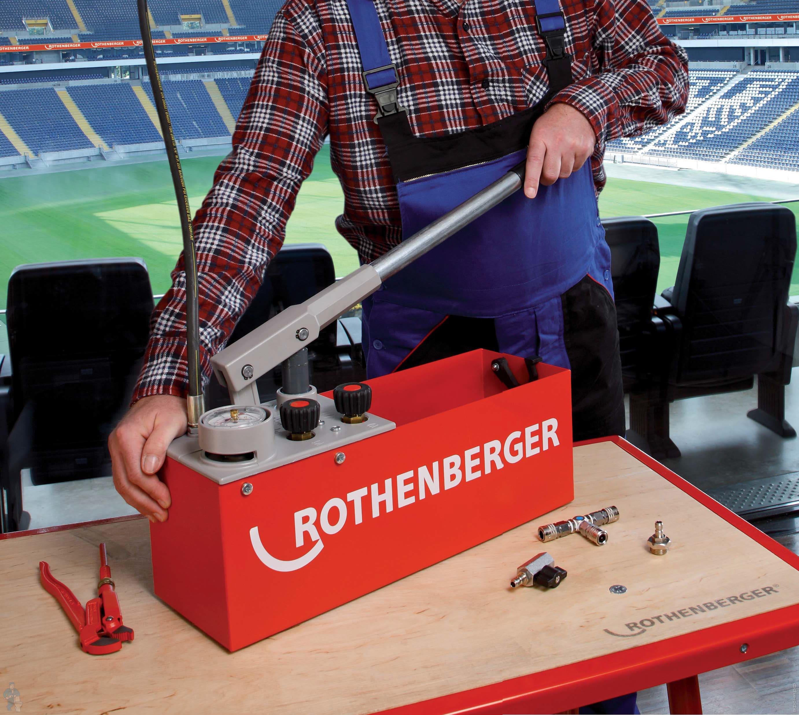 Насос опрессовочный Rothenberger RP 50S, ручной, арт.60200 | Афоня.рф ...