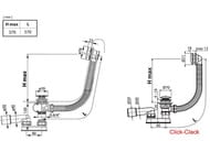 ������� �������� ��� ����� RAVAK X01745 ����� 570 ��, ������ �������