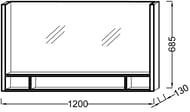 ������� Jacob Delafon TERRACE (1200�130�685) EB1183-NF �������, ���������
