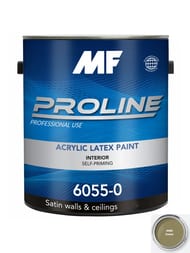 Краска интерьерная MF Paints Proline Blue 6055 латексная матовая (0,95л) MF 0366 (шт.)