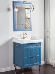 Зеркало Caprigo Борго 60-70 blue 635х891х29 33430-B136