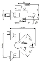 ��������� VIDIMA WAVE BA416AA ��� �����/����, �������� ������������� �����, ������������, ����