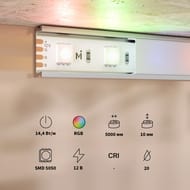 Светодиодная лента Maytoni Led Strip Base 12В 5050 14,4Вт/м RGB 5м IP20, 201195