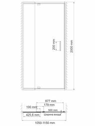 ������� ����� WasserKRAFT Berkel 1100�2000 ������ ����������/������� ����������� 48P13