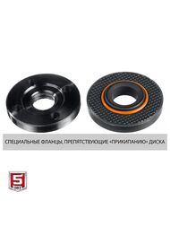 Углошлифовальная машина ЗУБР УШМ-125-1205 Э, 1200 Вт, 11000 об/мин, 125 мм, суперфланец — изображение 2