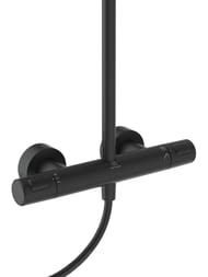 Душевая система Ideal Standard Ceratherm T25+ A7210XG термостат, верхний/ручной душ, черный матовый