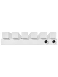 Дизайн-радиатор STOUT Tube Quadro 6 секц. ниж.прав.подкл. QV40-1750-6 R RAL1T104S9016 белый.муар