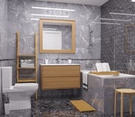 ��������������� ������ KERRANOVA TERRAZZO Dark Grey (600�600�9) �����-����� K-333/MR (��.�.)