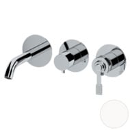 Смеситель для ванны Remer Atelier AL54D2PWBBO, белый матовый