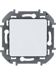 Переключатель LEGRAND INSPIRIA 1-клавишный 10 AX 250 В белый 673650