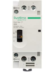 Контактор Systeme Electric City9 Set 2P 2НО 40A AC 230В-230В C9C32240