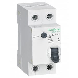 ����������� Systeme Electric �������������� ���������.����(����) 1P+N � 32� 4.5kA City9 Set C9D55632