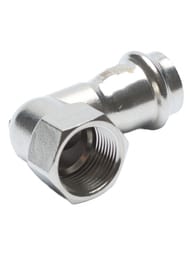 Уголок пресс Franta 28х1/2"В 90*, нержавеющая сталь SUS 304, V20281200G