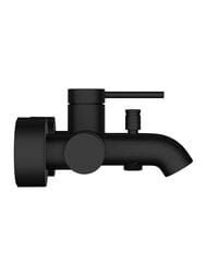 Настенный смеситель для ванны VitrA Minimax Round A4354836EXP однорычажный матовый черный латунь