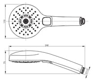 ������ ��� TOTO �������, ��� ���� �����, 110��, ���� TBW01011E1A