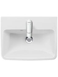 Умывальник подвесной Duravit No.1 450х350х140мм, перелив, отверстие под смеситель, белый 07434500002