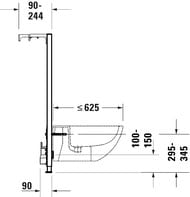 ����������� Duravit DuraSystem 500�1148�244 ��� ���� WD4002000000