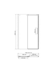 ������� ����� WasserKRAFT Dinkel 1300�2000 ������ ����������/������� �����������