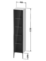 ����� ��������� Duravit XViu 400�2010�360 ����� ������, ����� ���./����� ��./������ ���. XV1375RB222