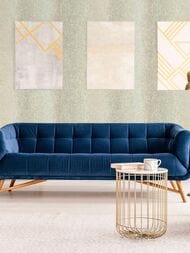 Обои виниловые на флизелине Grandeco Anastasia A55209 (1,06х10,05) штукатурка, бежевые (рул.)