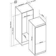 ����������� ������������ De Dietrich (540�1770�545) ������������, NoFrost, ����� DFU1781FN