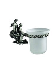 Стойка для туалетной щетки ART&MAX Romantic подвесная цвет: серебро AM-B-0811-T
