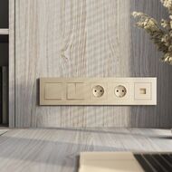 Рамка на 5 постов Werkel Slab (шампань софт) W0052911